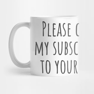 Subscription Mug